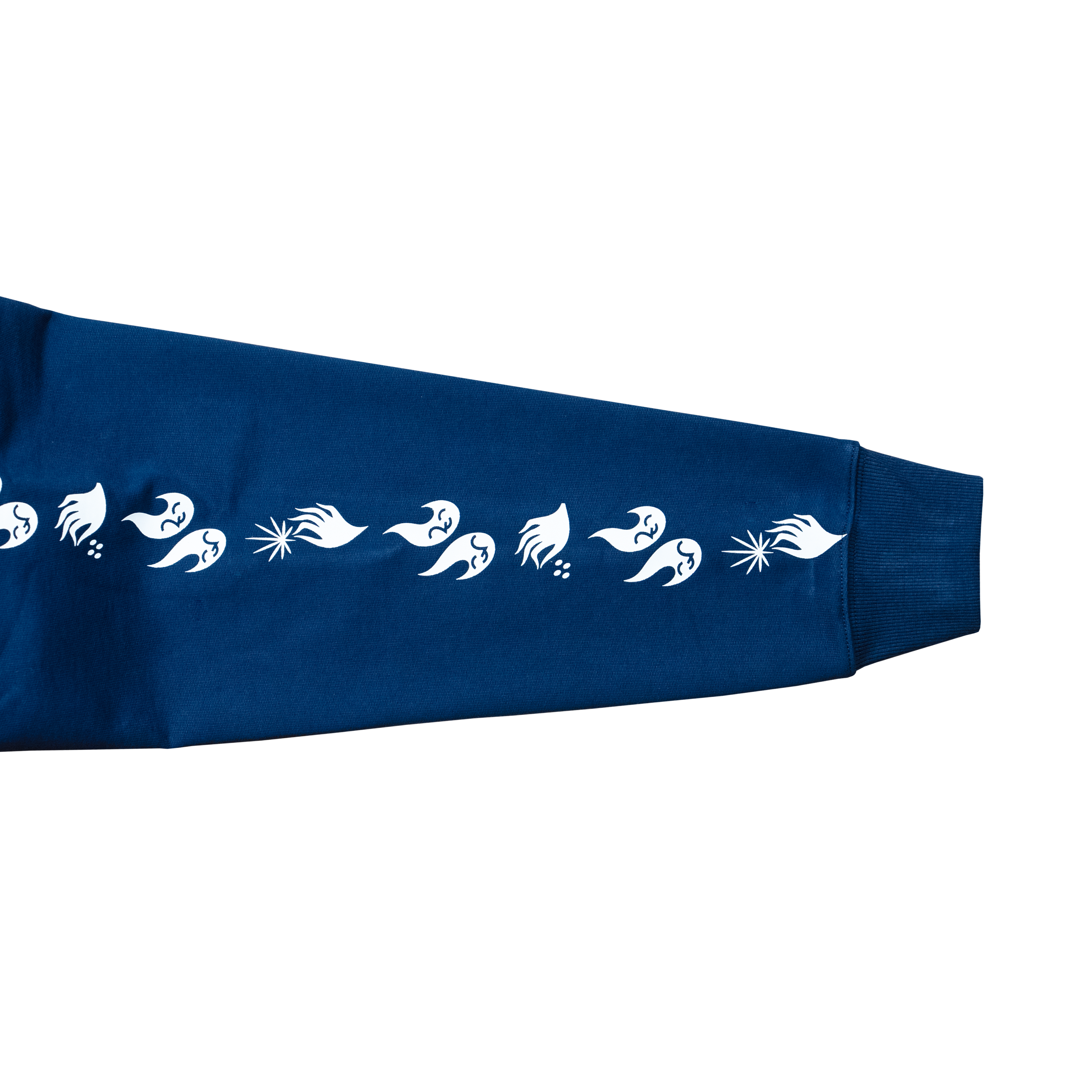 Sleeves Hoodie Indigo