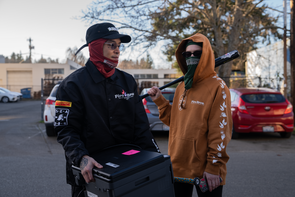 Firebros Sleeves Hoodie Wheat β Fire Bros.