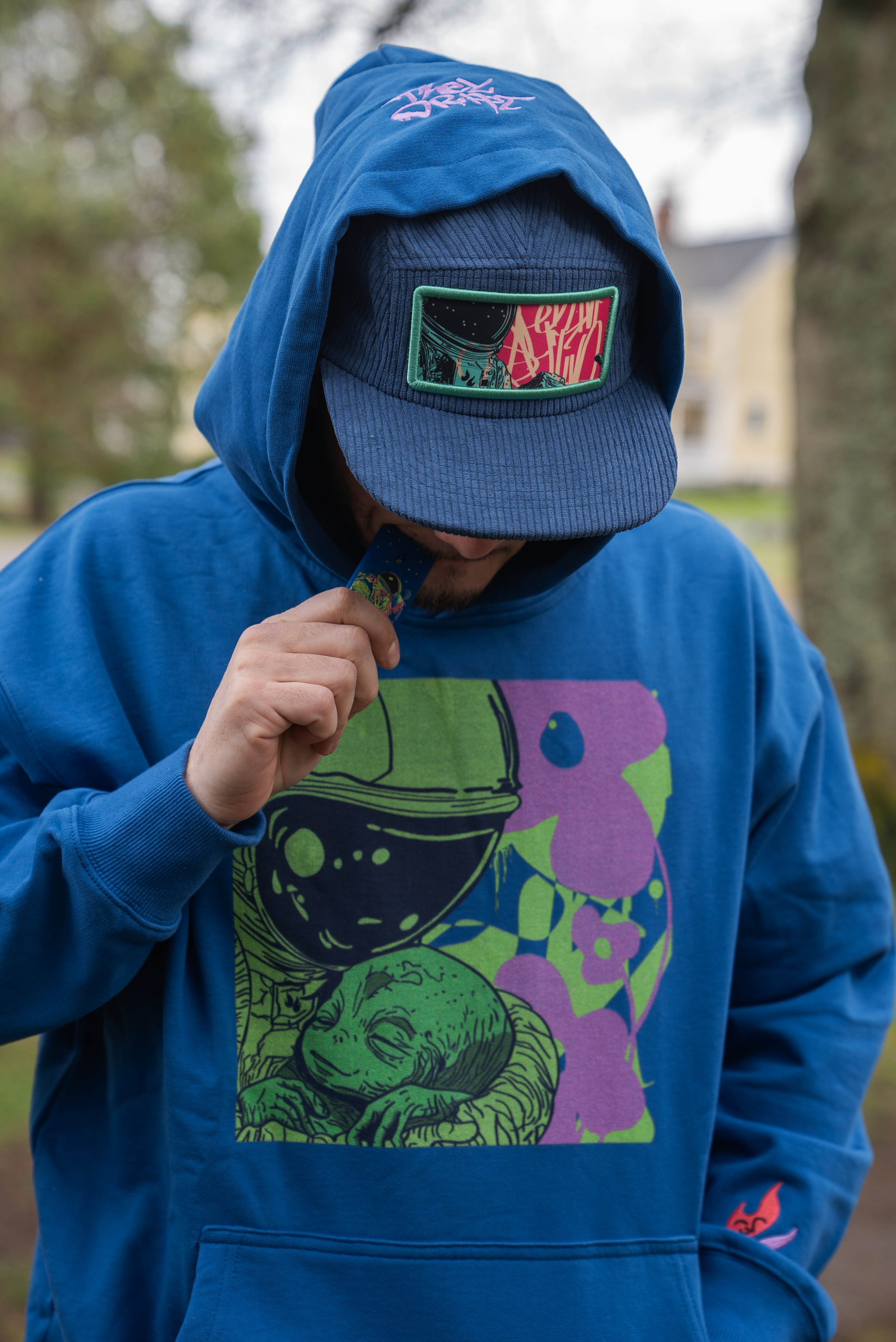 They Drift Hoodie Dark Royal