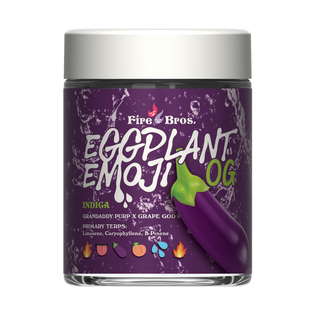 Eggplant Emoji OG – Fire Bros.