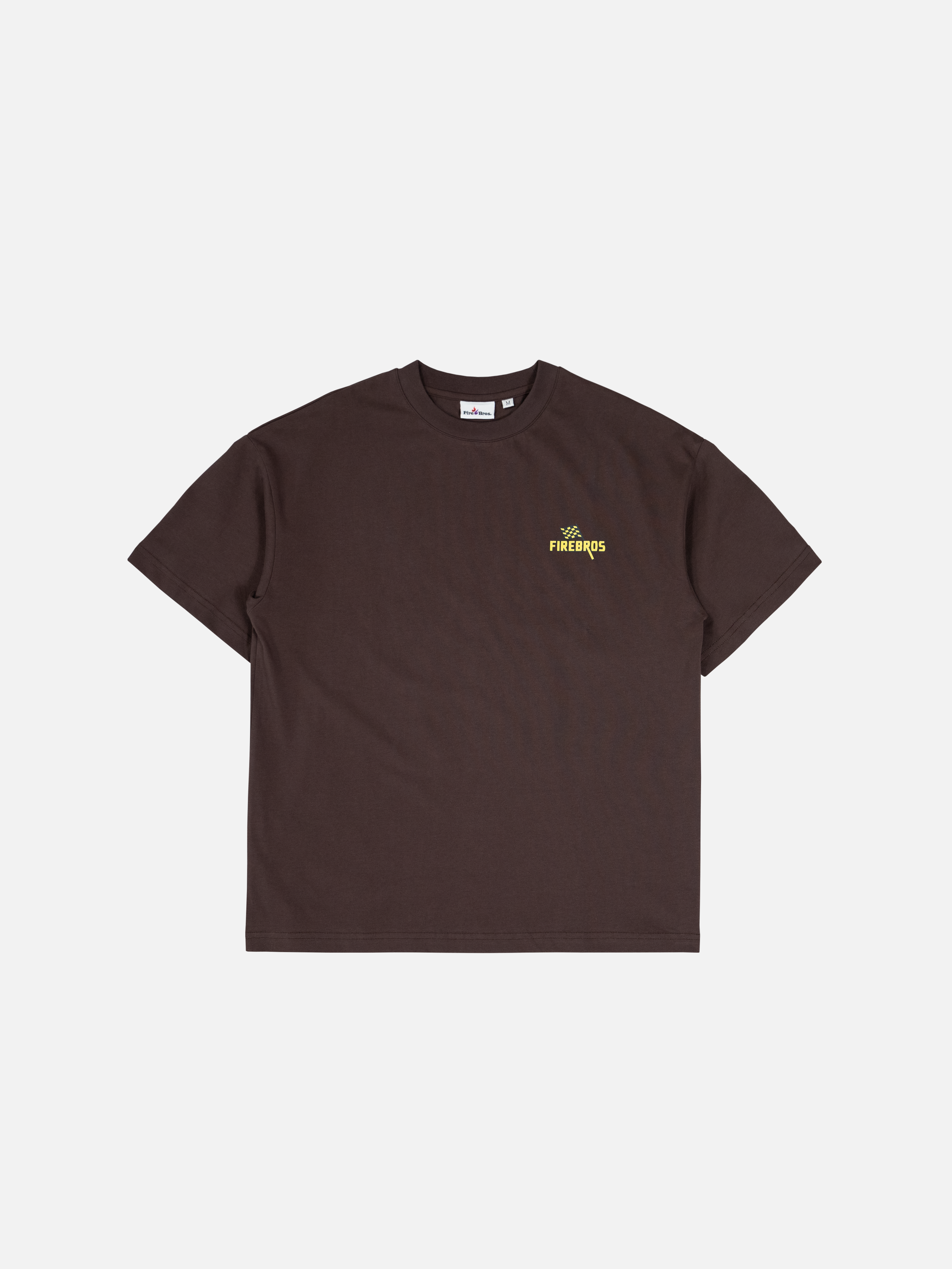 Oil and Gas Tee Dark Brown