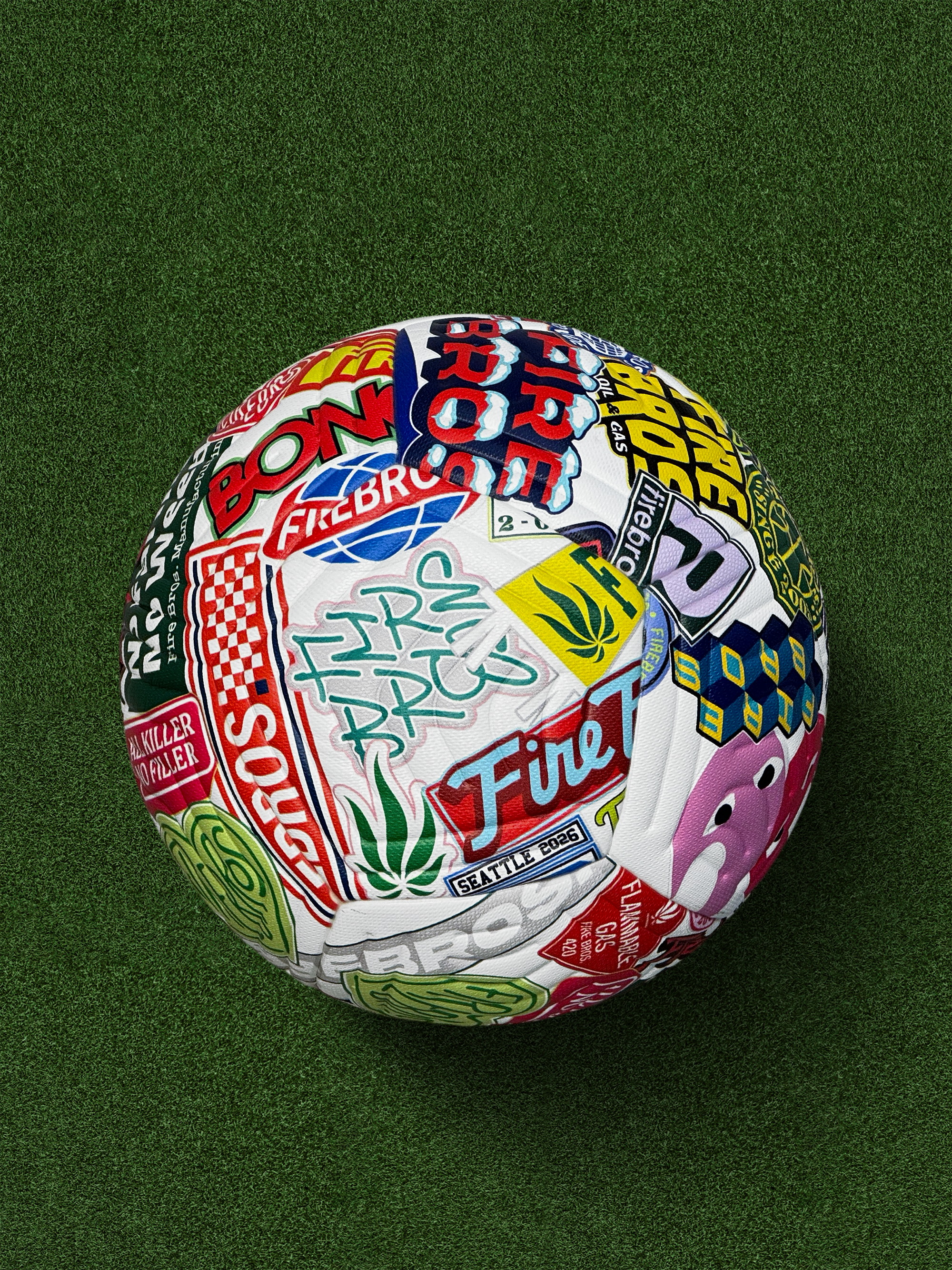 Stickers Soccer Ball