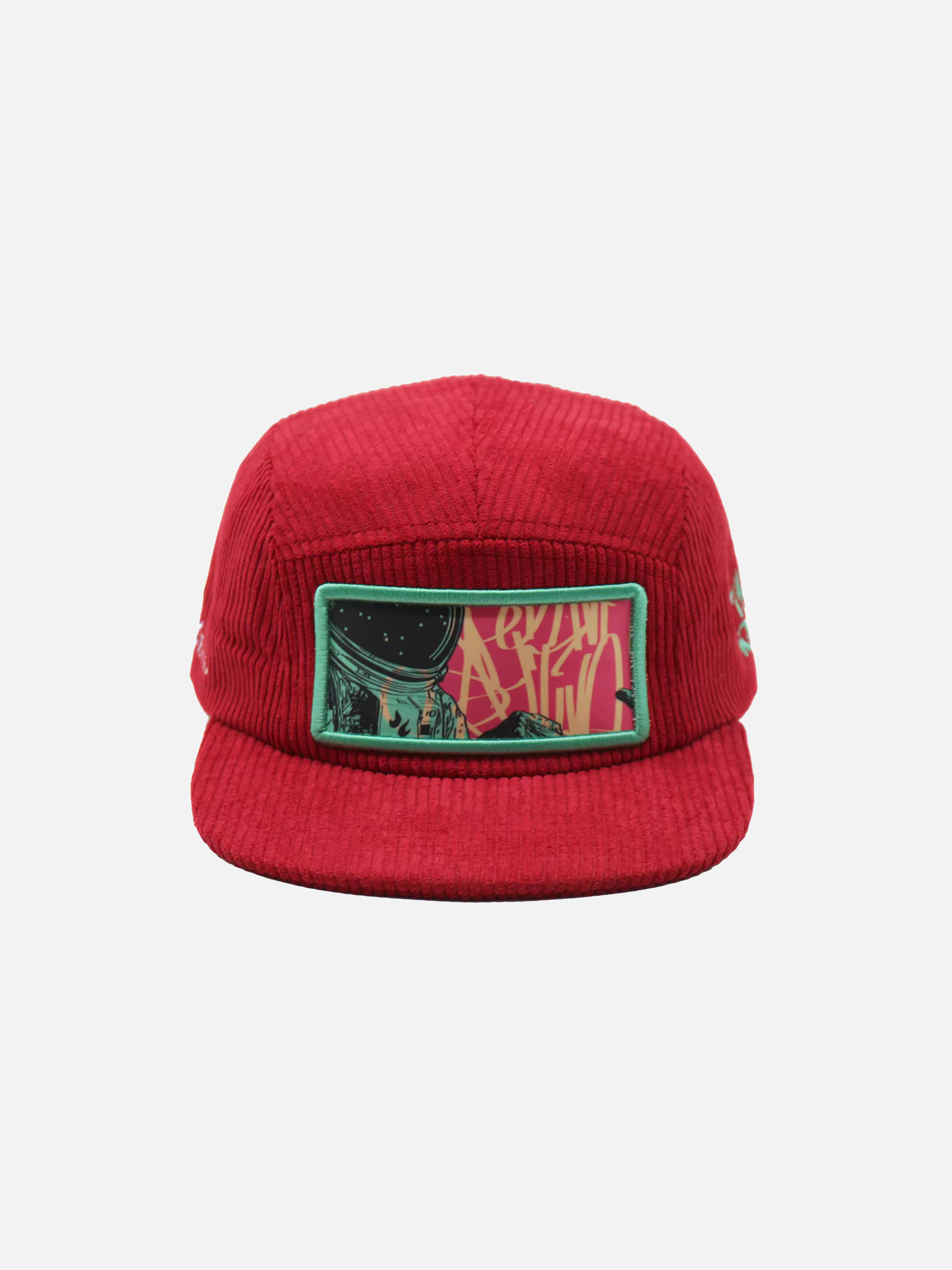 They Drift 5 Panel Cranberry