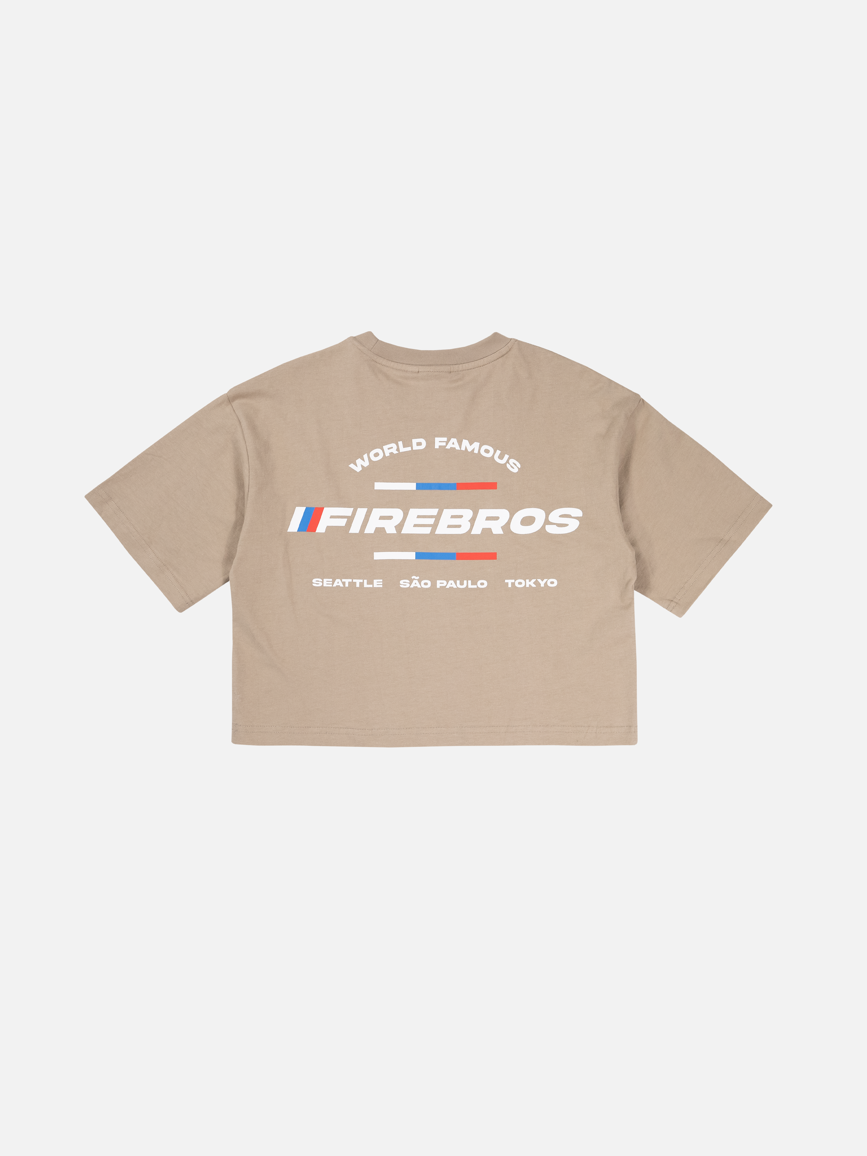 Racing Tee Clay - Cropped